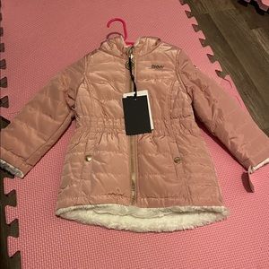 Pink toddler coat
